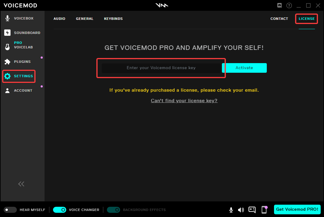 voicemod pro key pc limit